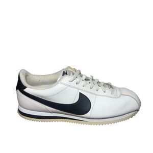 Nike White and Black Sneakers cortez size 12